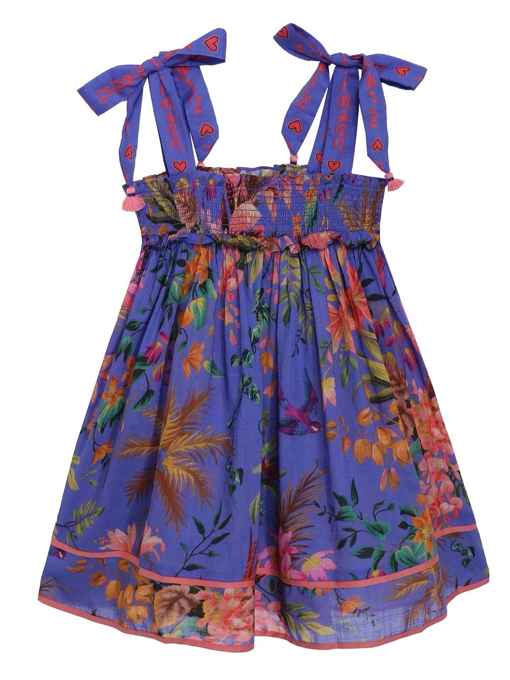 Zimmermann Tropicana Shirred Dress